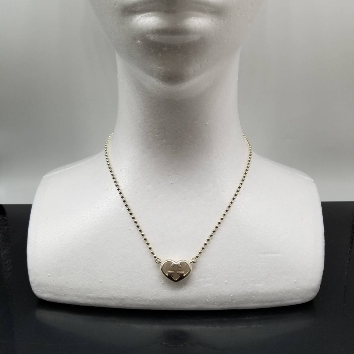 大人気定番 ヤフオク! GG ハート チャーム 925シルバー ... - GUCCI グッチ 格安大人気