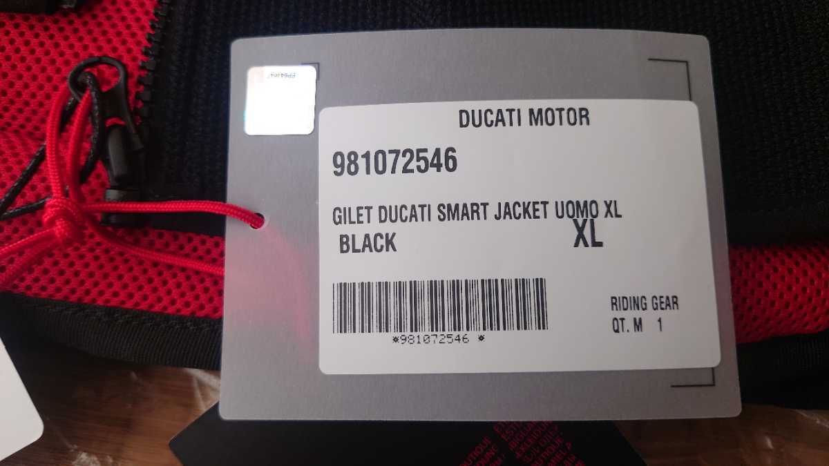 DUCATIドゥカティ☆Daineseダイネーゼ製☆スマートジャケット☆未使用
