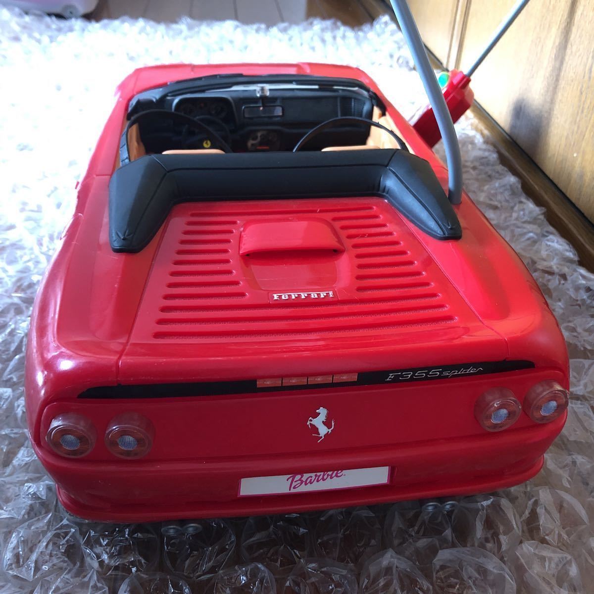  Ferrari radio-controller Barbie Barbie F355 Spider red 