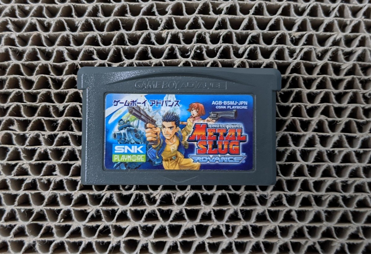 【GBA】メタルスラッグ (箱説なし、ソフトのみ) ゲームボーイアドバンスソフト 動作確認済み