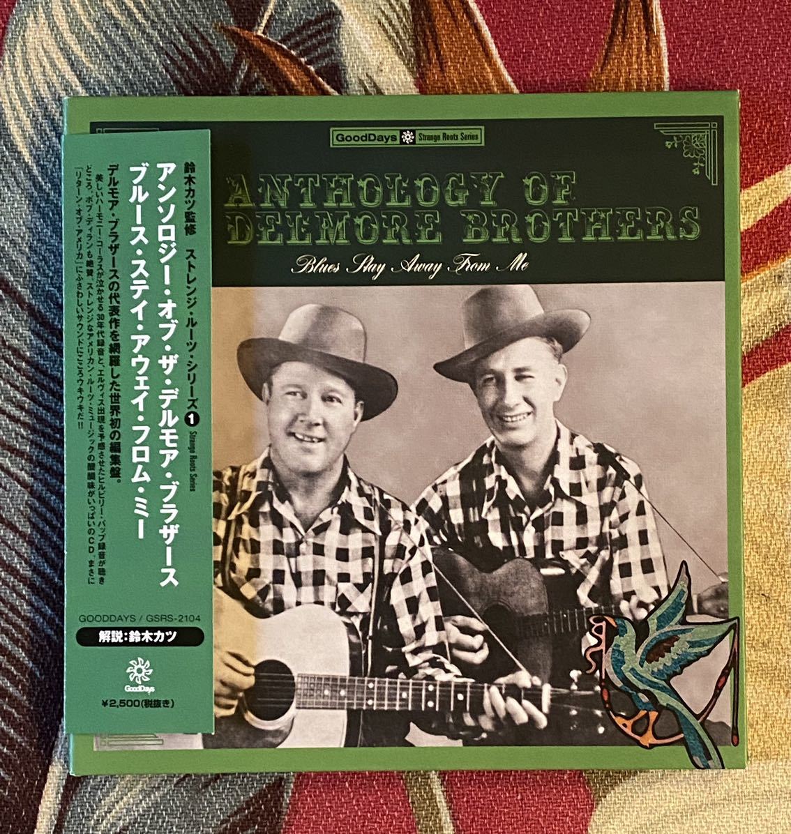 DELMORE BROTHERS 帯付CD ANTHOLOGY ロカビリー Hillbilly Blues