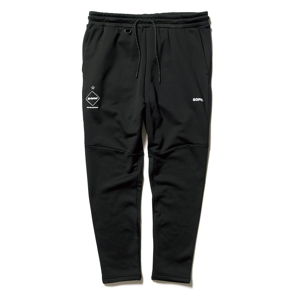 F.C.Real Bristol POLARTEC FLEECE HYBRID BLOUSON POLARTEC POWER STRETCH TRAINING PANTS上下セットアップ/ F.C.R.B.BLACKサイズ黒S