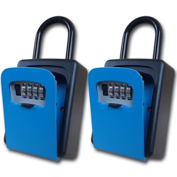 Odowalker 安全なキーボックス セキュリティキーボックス パスワードキーボックス 屋外 鍵収納 盗難防止キーボックス 防水屋外用セキ