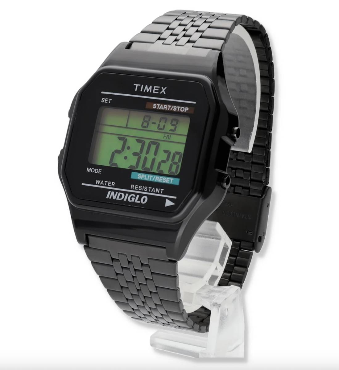 国内正規】 TIMEX X WIND AND SEA CLASSIC DIGITAL BLACK / BLACK 時計
