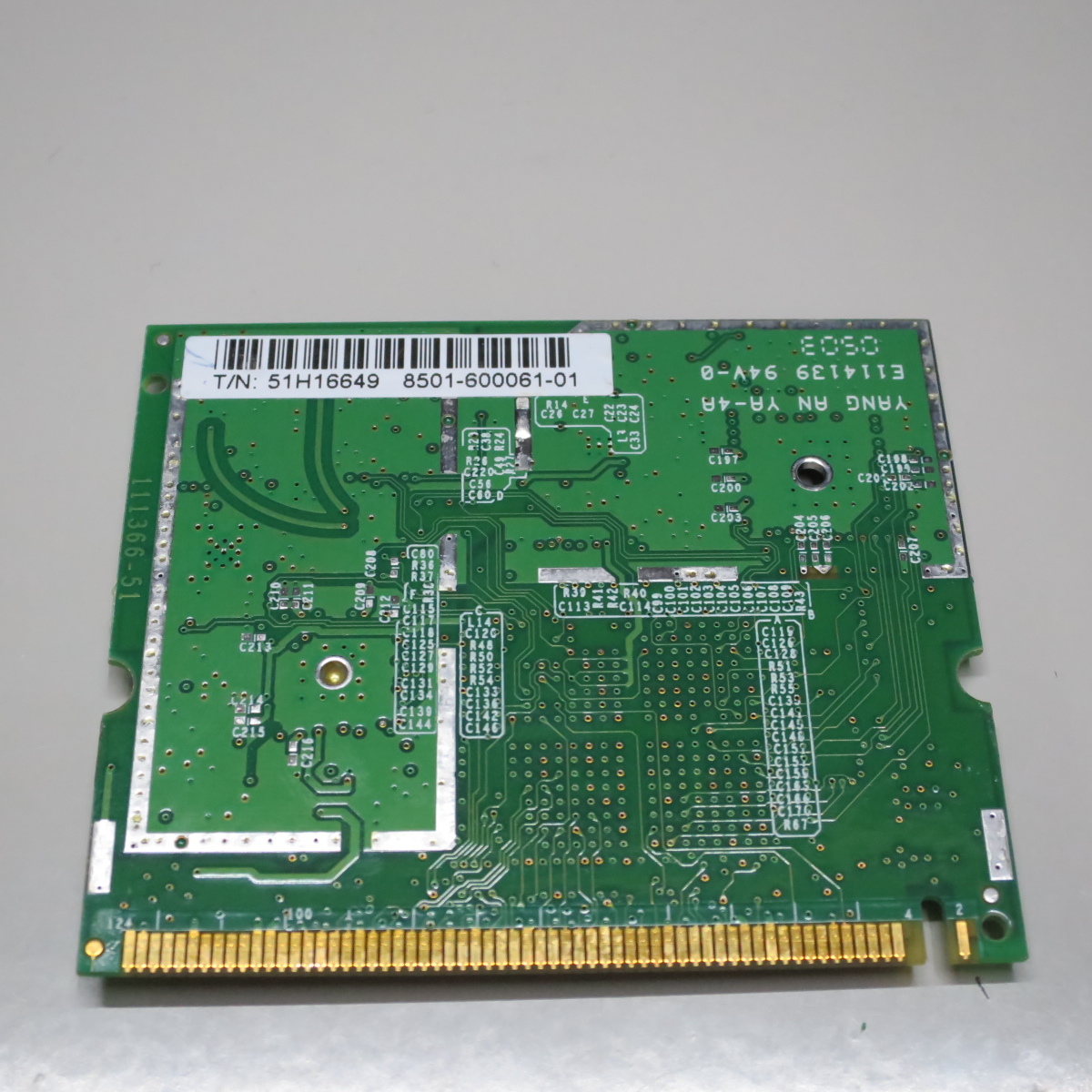 バッファロー WLI-MPCI-AG54 mini-PCI 無線LANカード 11a/b/g BUFFALO 送料込み
