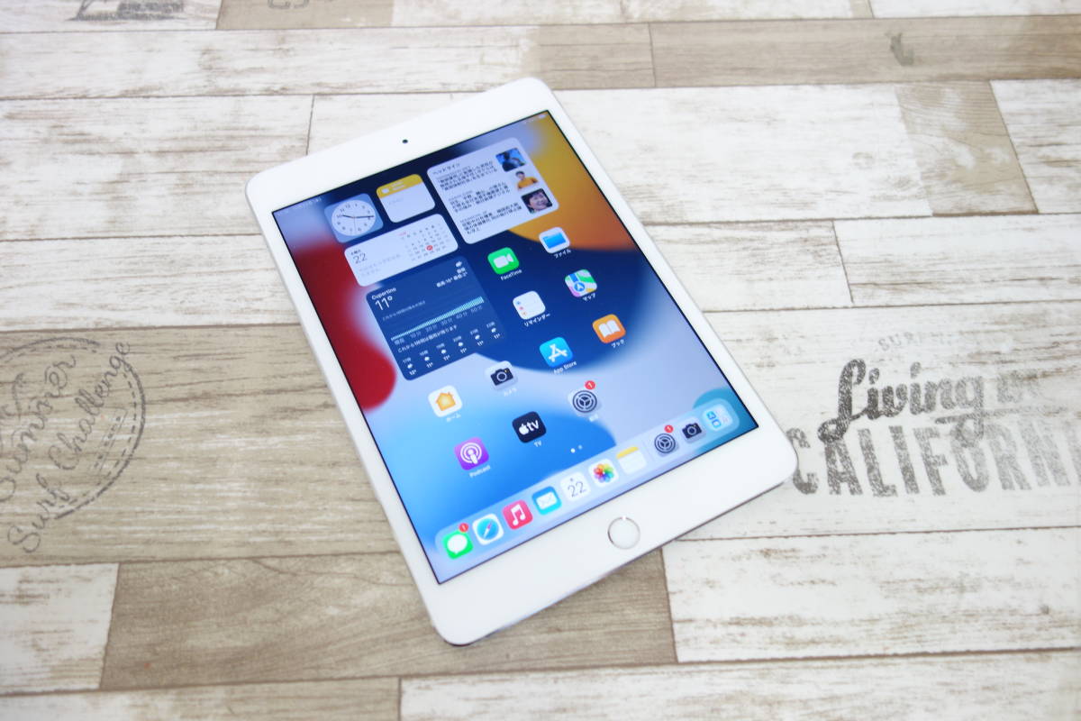 Softbank SIMロック解除済 iPad mini 4 WiFi+Cellular 128GB MK772J/A