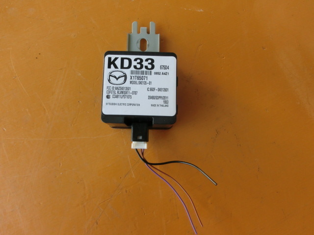 * Demio computer Heisei era 27 year LDA-DJ5FS key receiver smart key KD33 X1T65071 XD 17 ten thousand km