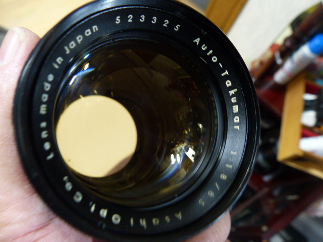 レア M42 大口径 オートタクマ 85㎜ F1.8 おまけメタルフード付 レア M42 大口径 オートタクマ 85㎜ F1.8 おまけメタルフード付