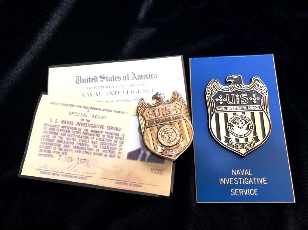 SALE/85%OFF】 NCIS 実物AGENTバッジ G.R.DAVIS製 バッジケース ID