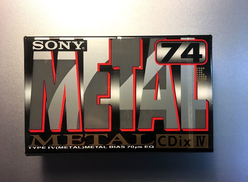 未開封新品 長期在庫品 SONY メタルカセットテープ ２本セット METAL Ⅳ 日本製 日時指定 TYPE 往復74分 2C-74CDX4A CDixⅣ 驚きの価格