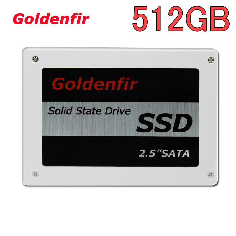 《最安新品》SSD Goldenfir 512GB SATA3 / 6.0Gbps 新品 2.5インチ 高速 NAND TLC 内蔵 デスクトップPC ノートパソコン_画像1