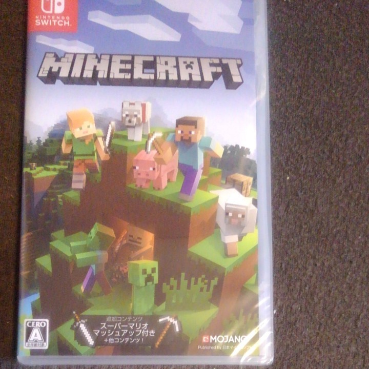 任天堂 Minecraft(マインクラフト) マイクラ Nintendo Switch(スイッチソフト)(新品)(ネコポス限定)｜