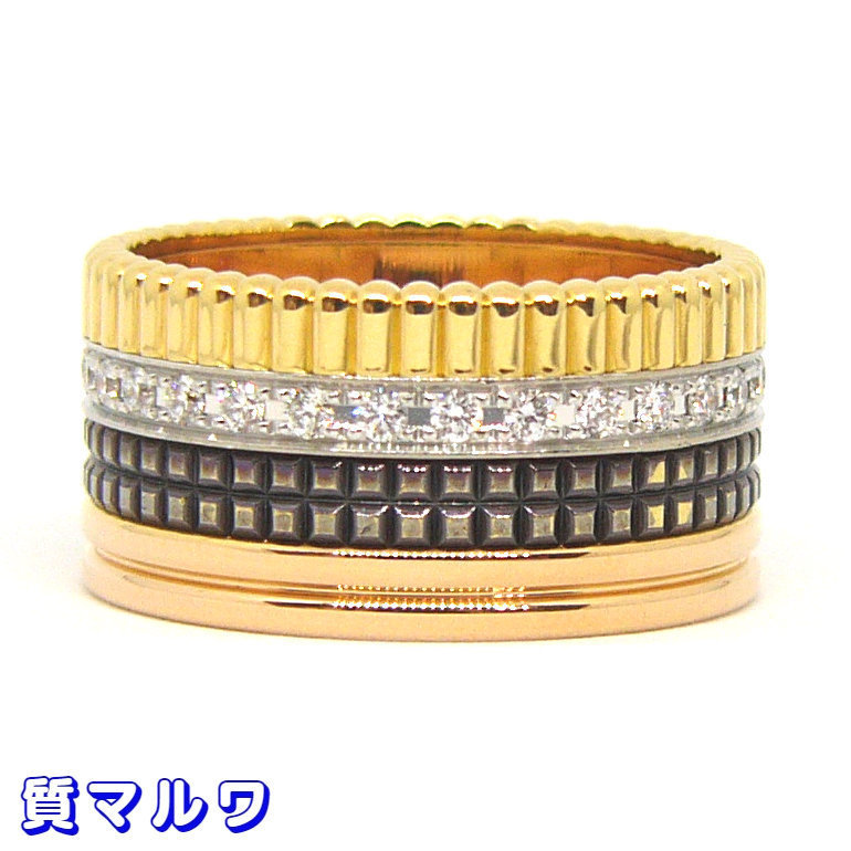 【BOUCHERON】ブシュロン キャトルクラシック ダイヤダイヤモンドリング ラージ T60 ［中古品］_画像3