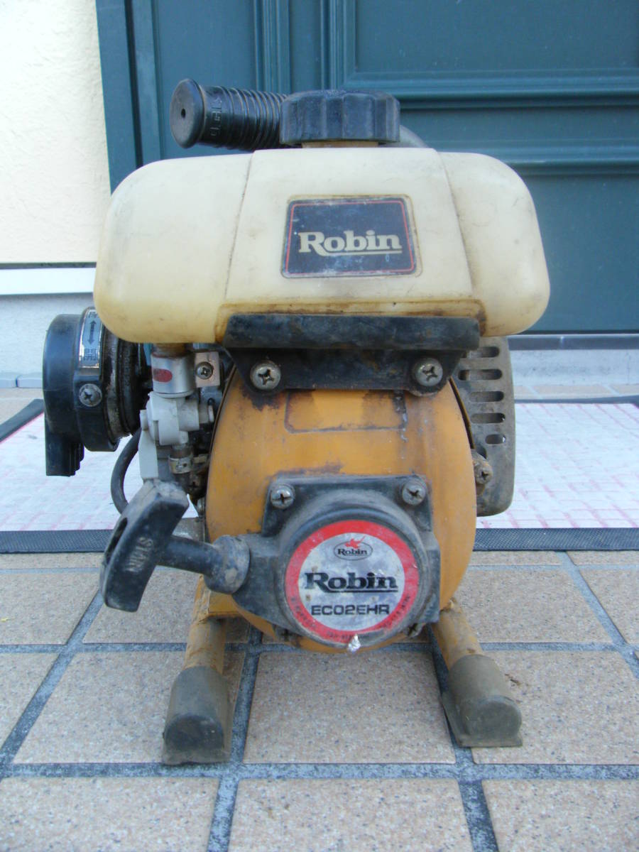 Yahoo!オークション - Robinエンジンポンプ EC02EHR(発動機) 2 Yahoo!オークション - Robinエンジンポンプ EC02EHR(発動機) 2