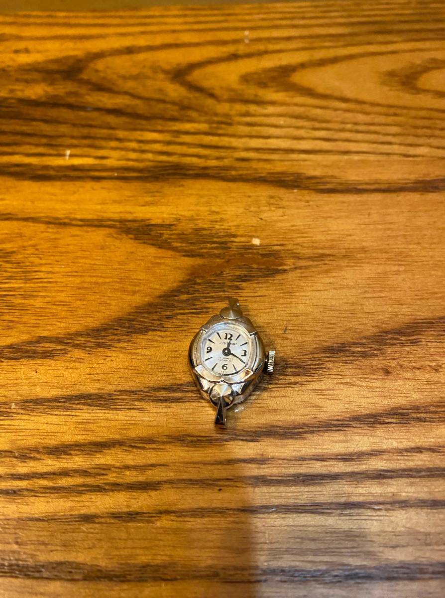  женский J.BISHOP Vintage ювелирные изделия наручные часы ручной завод dore Swatch неиспользуемый товар античный серебряный 17 камень 