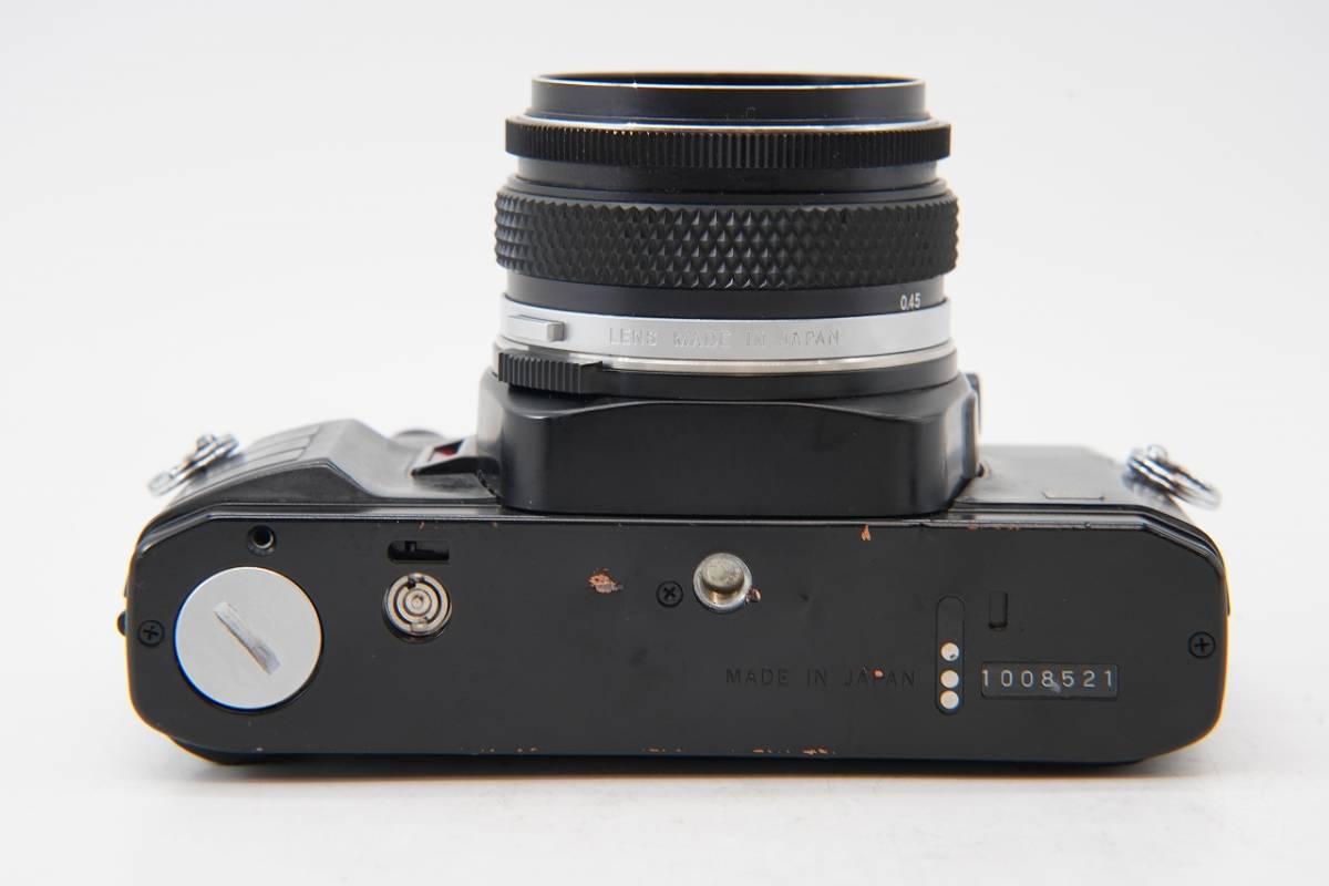 【 ジャンク品 】 オリンパス OLYMPUS OM40 PROGRAM DX OM-SYSTEM F.ZUIKO AUTO-S f1.8 50mm　 レンズ、ボディセット #1505_画像6