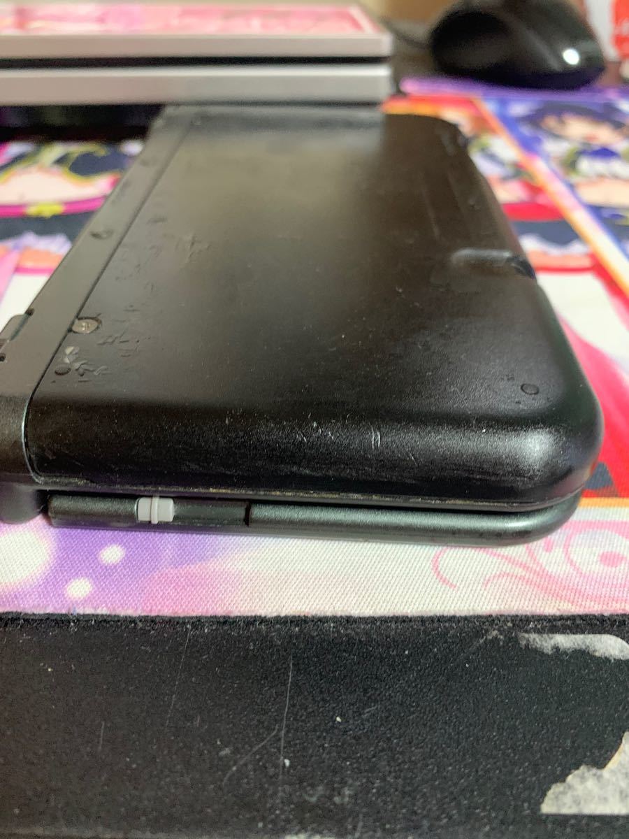 【中古動作品】New 3ds ll ブラック cfw sdカード64GB付