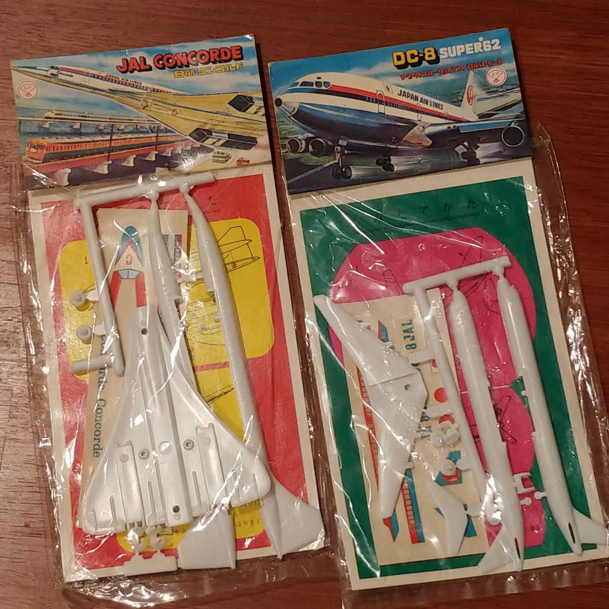【デッドストック】日航コンコルド/マクダネル・ダグラス日航DC-8玩具_画像3