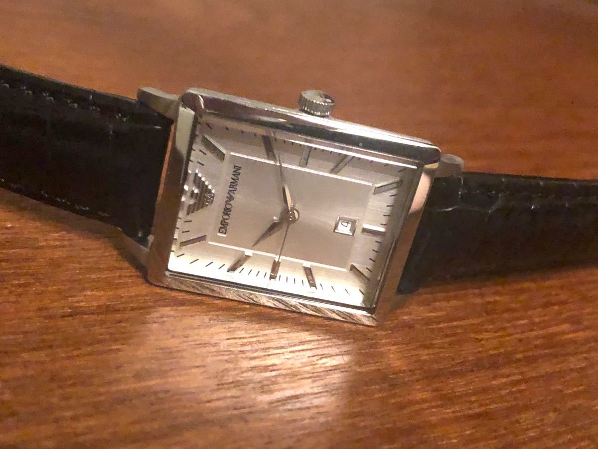 新品 正規 EMPORIO ARMANI エンポリオアルマーニ 腕時計 レディース 革