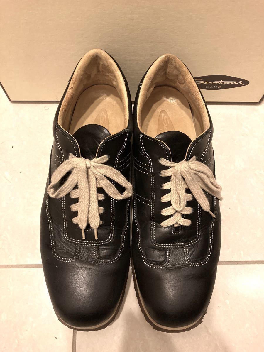 正規 Santoni サントーニ スニーカー 革靴  レザーシューズ  紳士靴 メンズ