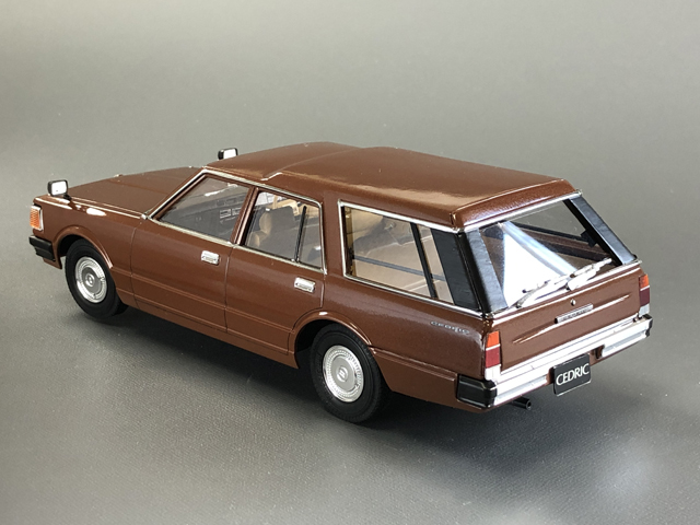 [ бесплатная доставка ]1/24 Aoshima Nissan 430 Cedric van NISSAN CEDRIC Van Gloria сестры машина крупный модифицировано 