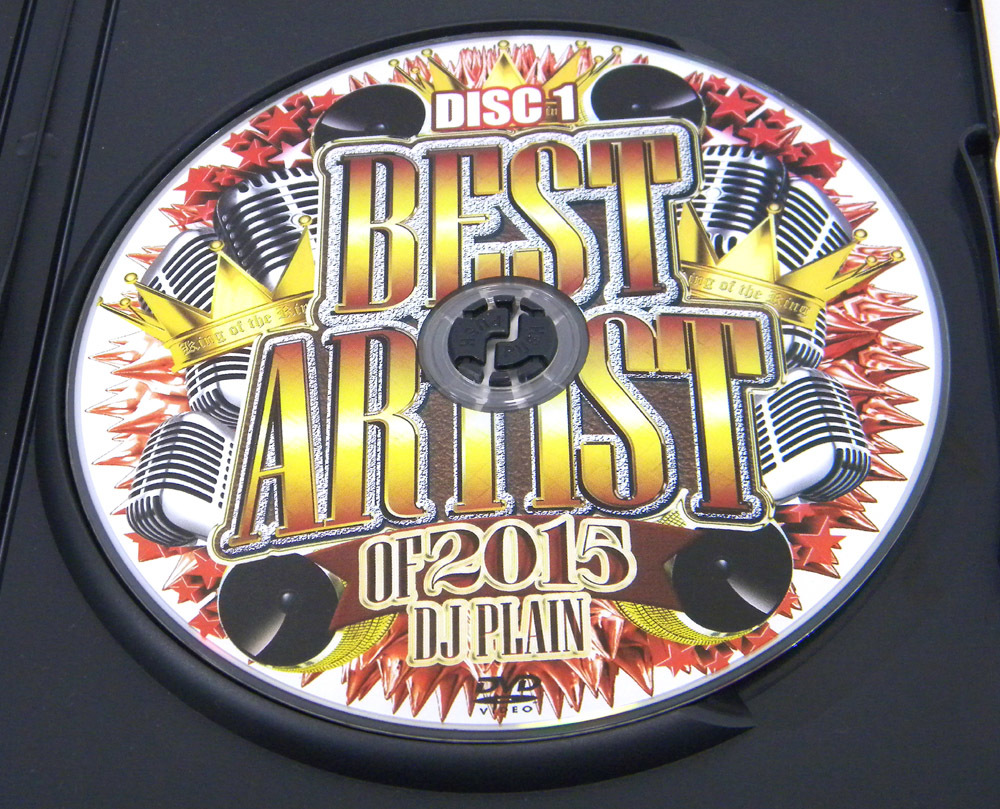 【DVD × 2枚組 / 全100曲】 ★ 洋楽 BEST ARTIST OF 2015 ★ DJ PLAIN ★