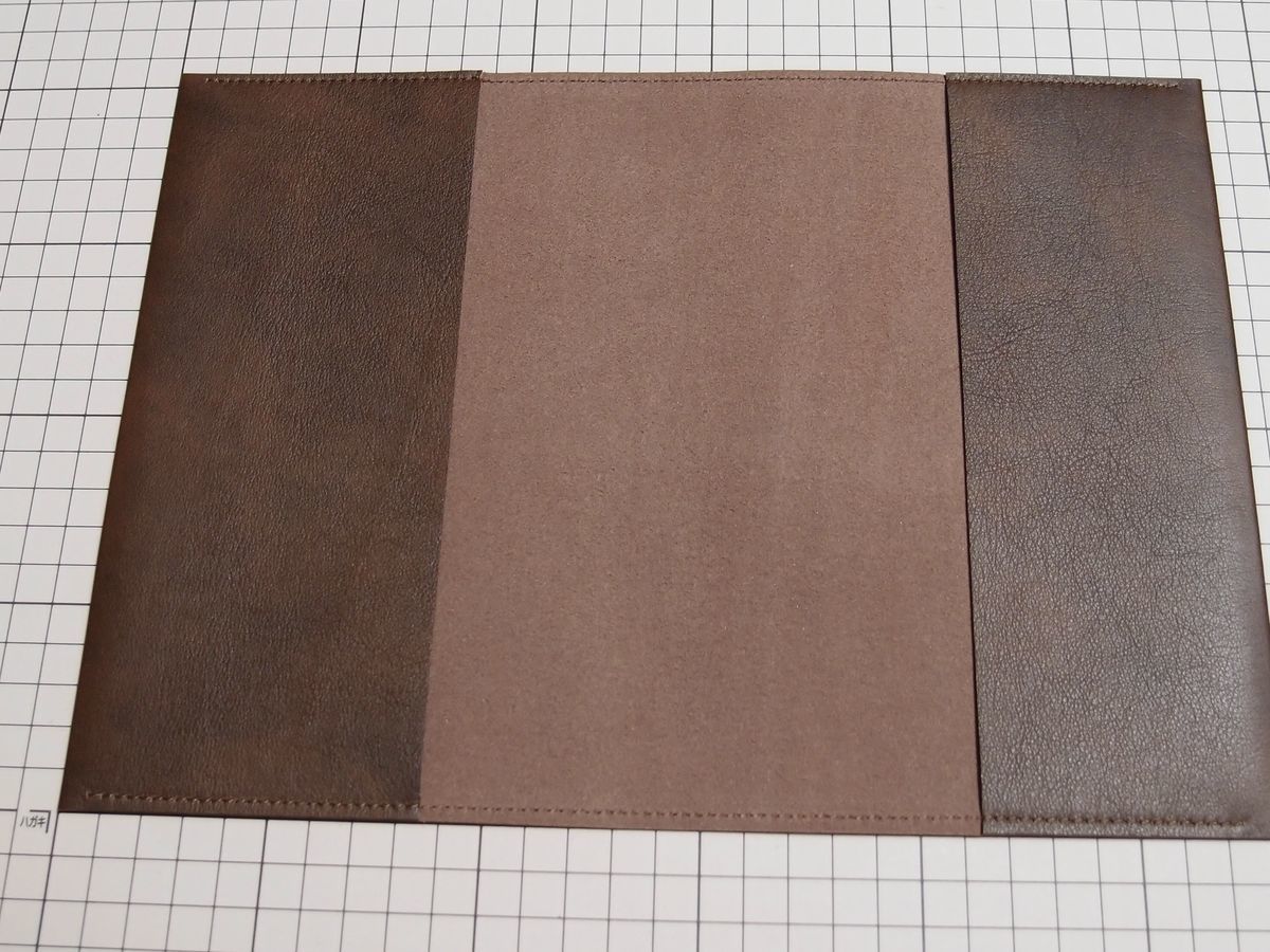  leather * original leather book cover cow leather ( four six stamp *B6 ) 280x191mm 62g I anti k light brown group 