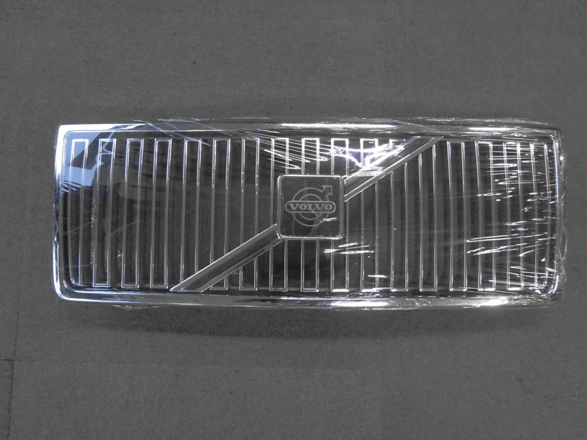 ボルボ 240 グリル クローム/クローム 純正未使用新品! エンブレム