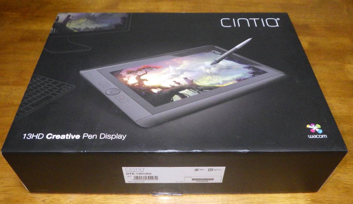 ドライバ WACOM(ワコム) Cintiq 13HD DTK-1301／K0【291-ud】：ソフマップ デジタルコレクション リング