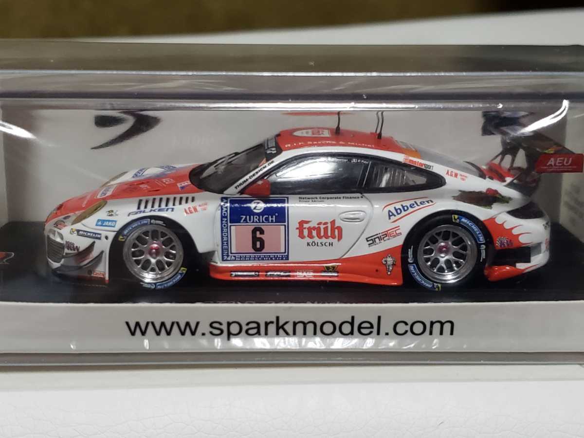 大人の上質 新品 K.Abbelen-S.Schmitz-P.Huisman-P.Pilet 2014 Nurburgring 24h ADAC  n.6 GT3-R Porsche SPARK スパーク 1/43 - レーシングカー - www.comisariatolosandes.com