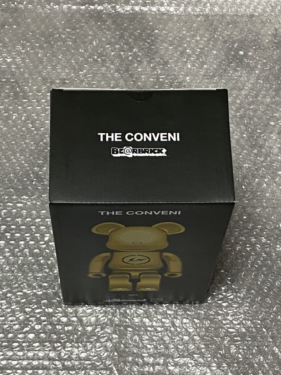 BE@RBRICK THE CONVENI fragment design 400% GOLD Bearbrick The супермаркет f ковер men to Gold meti com игрушка 