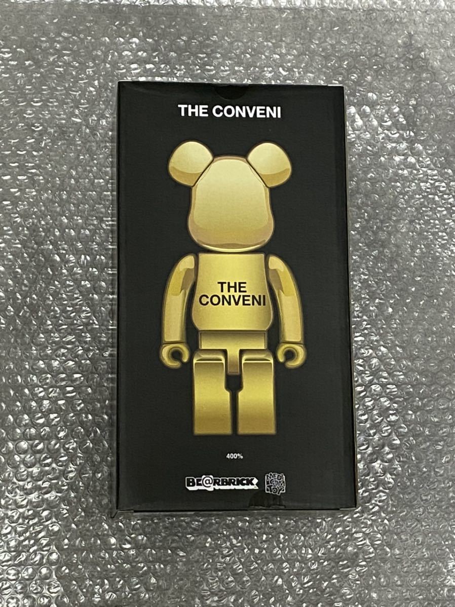 BE@RBRICK THE CONVENI fragment design 400% GOLD Bearbrick The супермаркет f ковер men to Gold meti com игрушка 