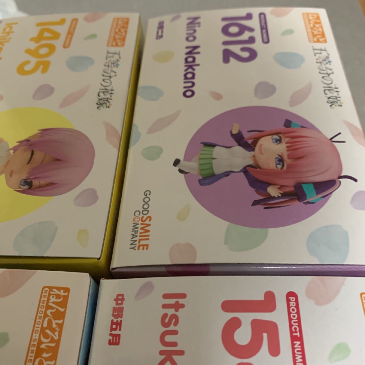 五等分の花嫁 ねんどろいど 中野 一花 二乃 三玖 五月 セット
