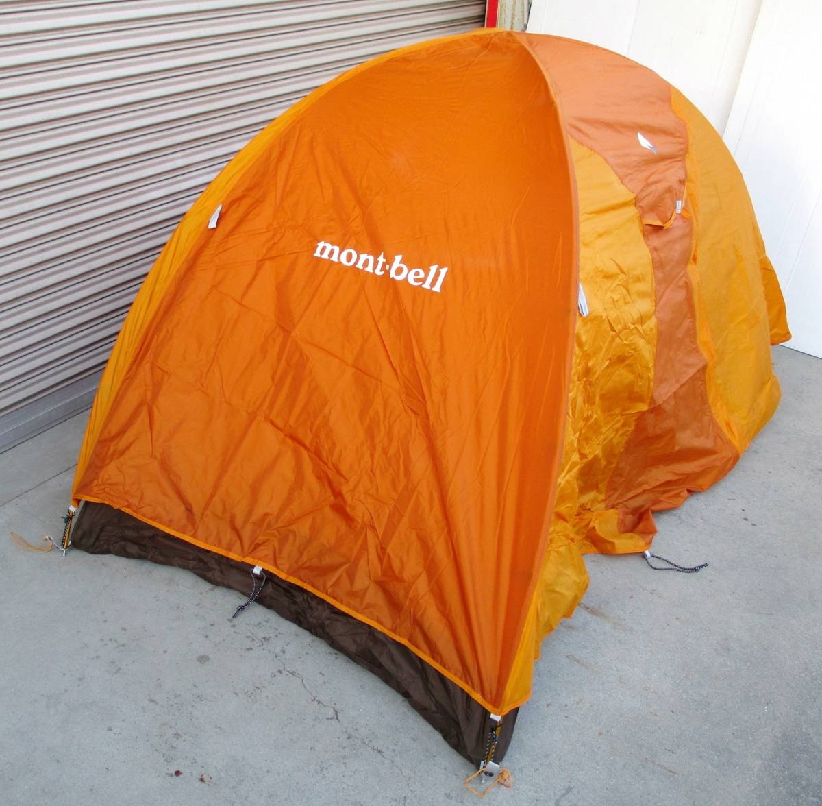 アウトドア テント/タープ mont-bell モンベル クロノスドーム 2型 2人用 1122491 ドームテント ゴールデンオレンジ テント アウトドア 登山 キャンプ