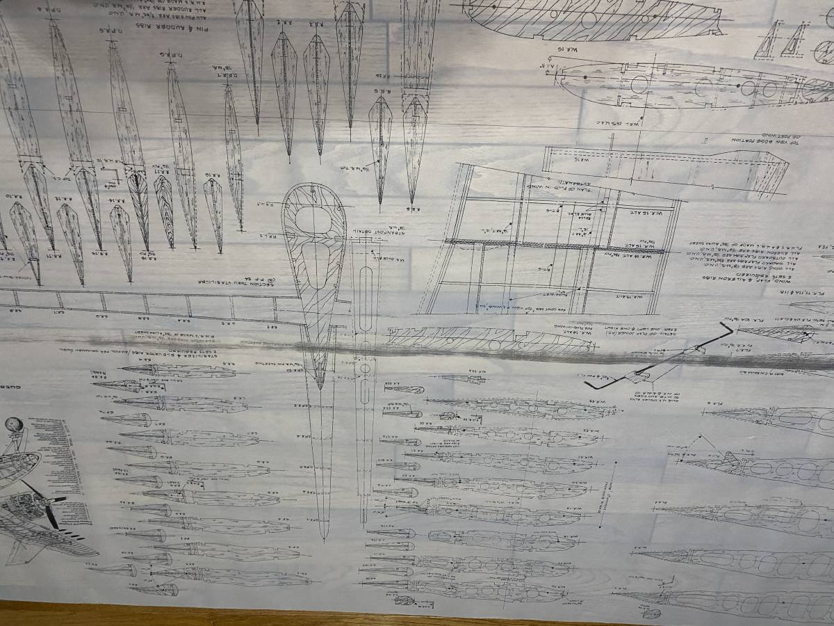原寸設計図グラマン F7F-3タイガーキャット_画像10
