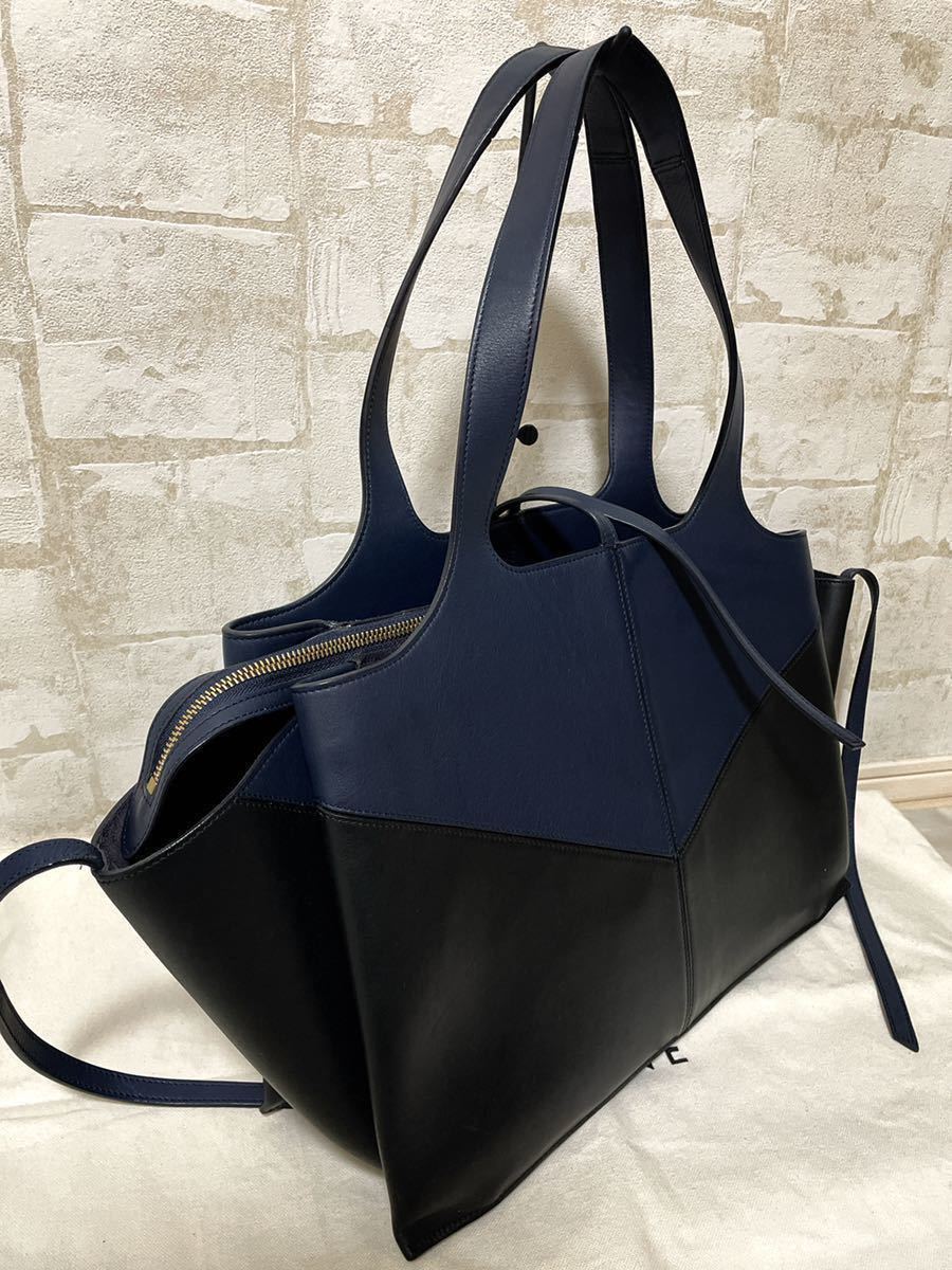 CELINE セリーヌ トライフォールド ミディアム ハンドバッグ トート