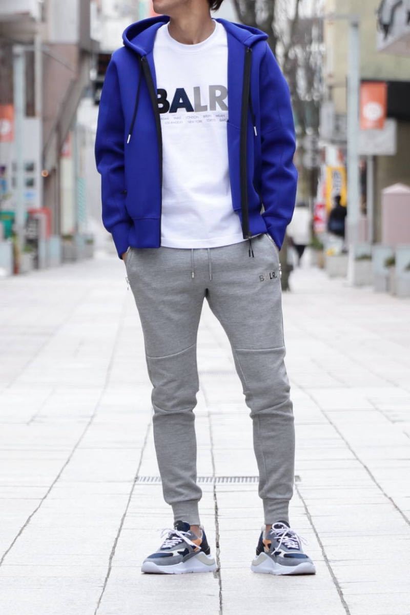 大勧め 新品 BALR. スエット グレー Sサイズ - ジャージ、スウェット
