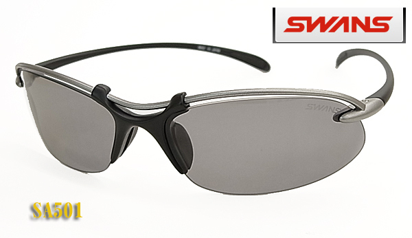 SWANS スワンズ スポーツ 偏光 サングラス SA501 偏光レンズ サイクリング/ジョギング/テニスなどスポーツに！_画像1