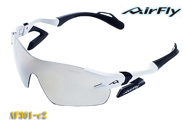 AirFly air fly sports sunglasses AF301-C2 borderless not equipped cycling / marathon / Golf /jo silver g.! nose pad none air fly 