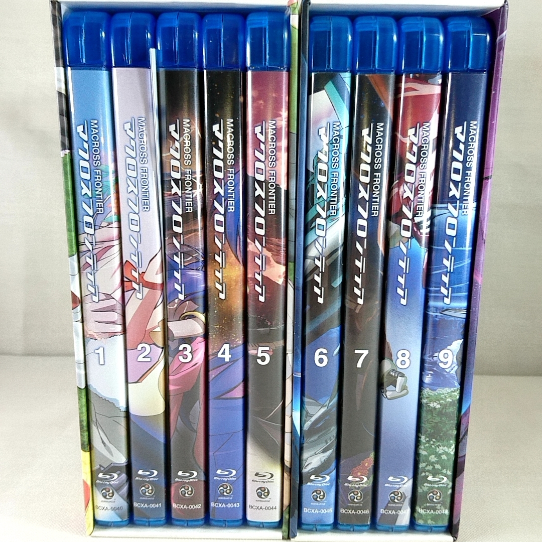 マクロスF 初回生産 全9巻セット Blu-ray ブルーレイ BD | www