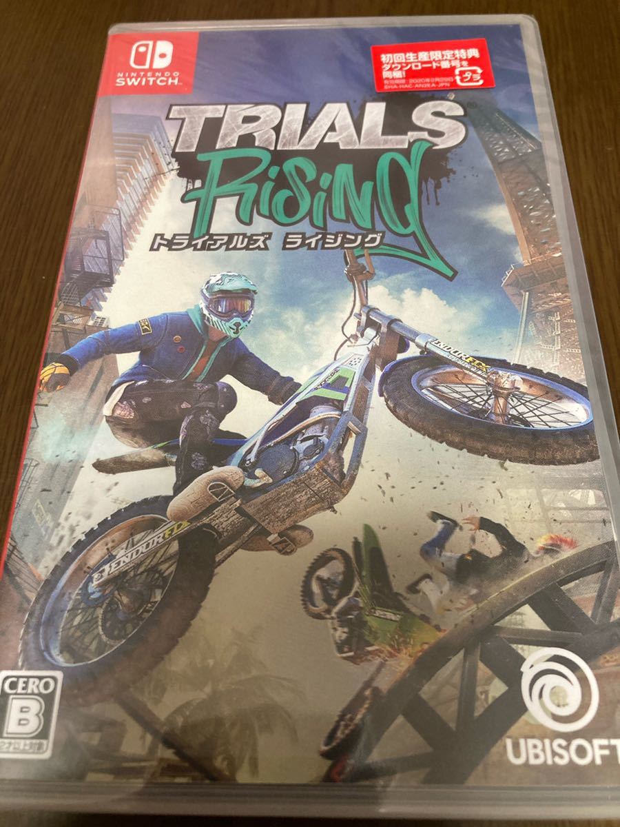 送料無料 新品未開封 ニンテンドースイッチ ゲームソフト TRIALS RiSiNg トライアルズ ライジング Nintendo Switch 任天堂 送料込み 未使用_画像1