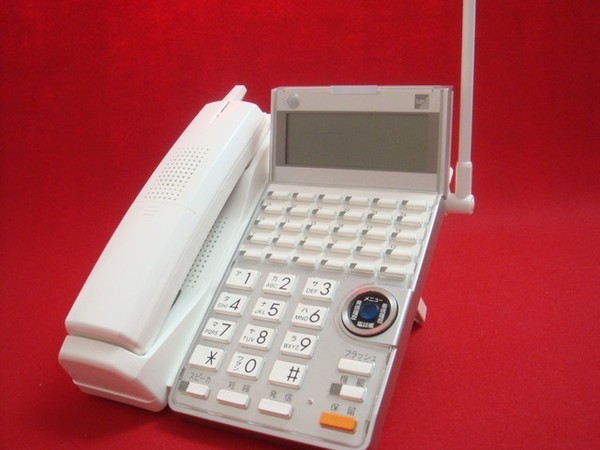 CL625(30ボタンカールコードレス電話機(白))