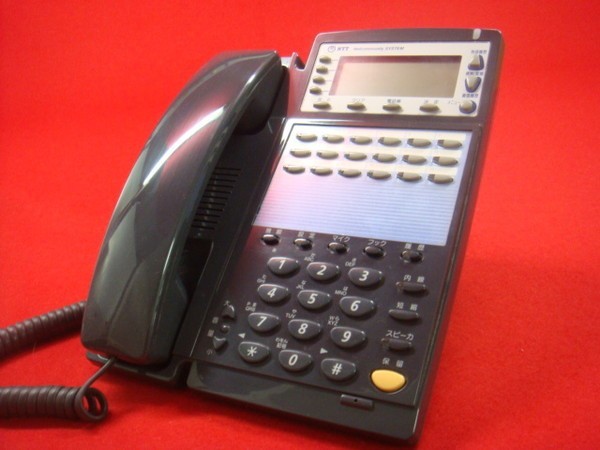 買い保障できる GX-(18)STEL-(1)(K)(18ボタンスター標準電話機(黒