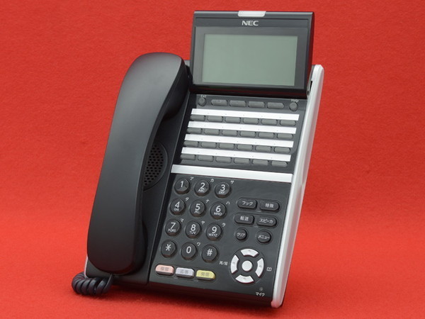 人気商品！】 ITZ-24D-1D(BK)(DT800)(24ボタンIP標準電話機(黒)) NEC