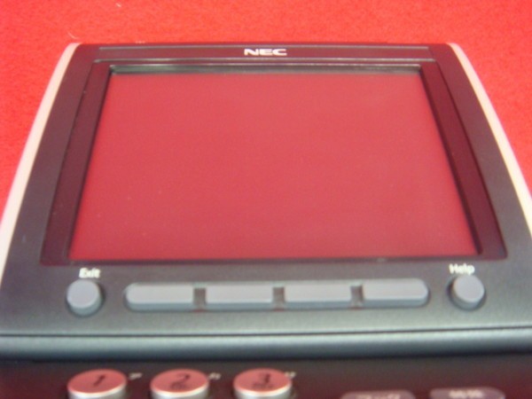 最新 ITL-320C-1D(BK)(DT700)(ウケツケ)(IP大型LCD受付電話機(黒)) NEC