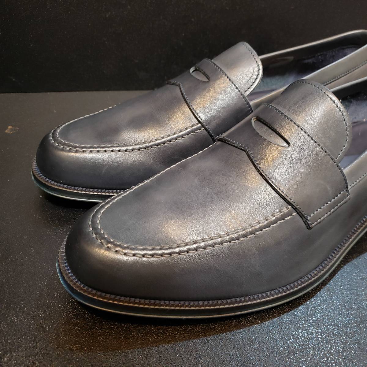  Paul Smith (Paul smith) кожа Loafer Lowry UK9