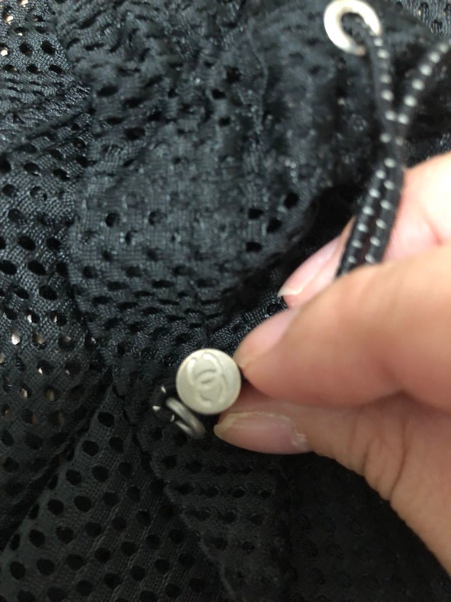 CHANEL シャネル スポーツライン タンクトップ メッシュ ビックココ