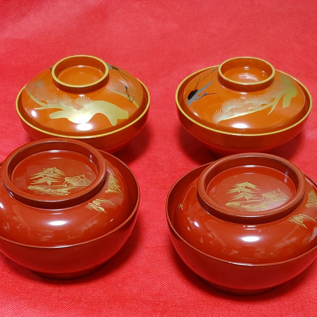 漆器 お椀 セット 骨董品 | www.jarussi.com.br