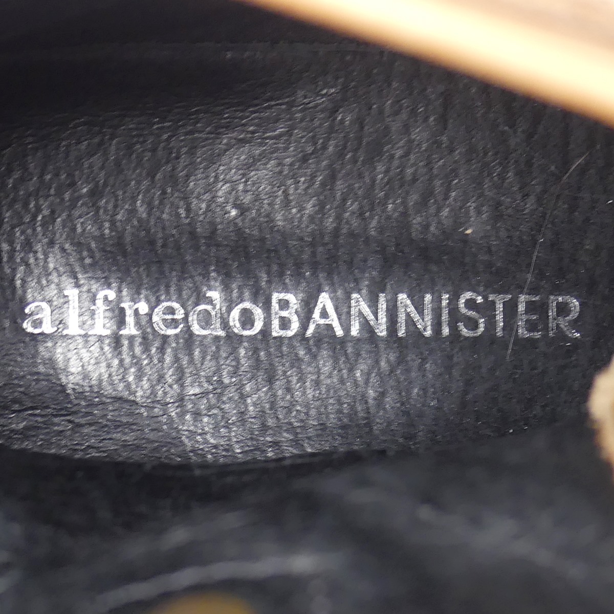 即決☆alfredoBANISTER☆26.5cm レザーレースアップブーツ