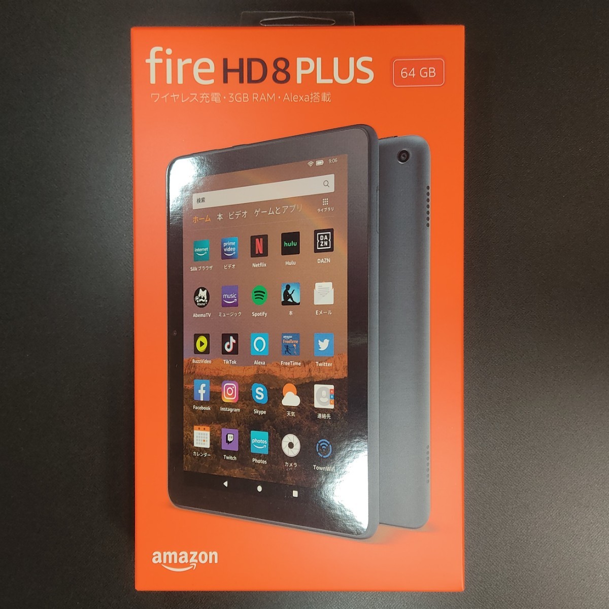 Fire HD 8 Plus タブレット スレート 64GB 第10世代